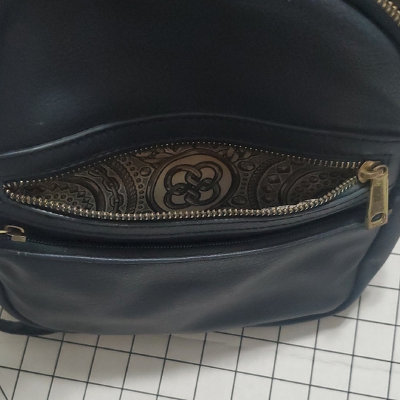 Stylish Blue Mini Backpack - Picture 4 of 11